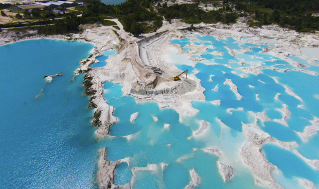 Indonesia Danau Kaolin