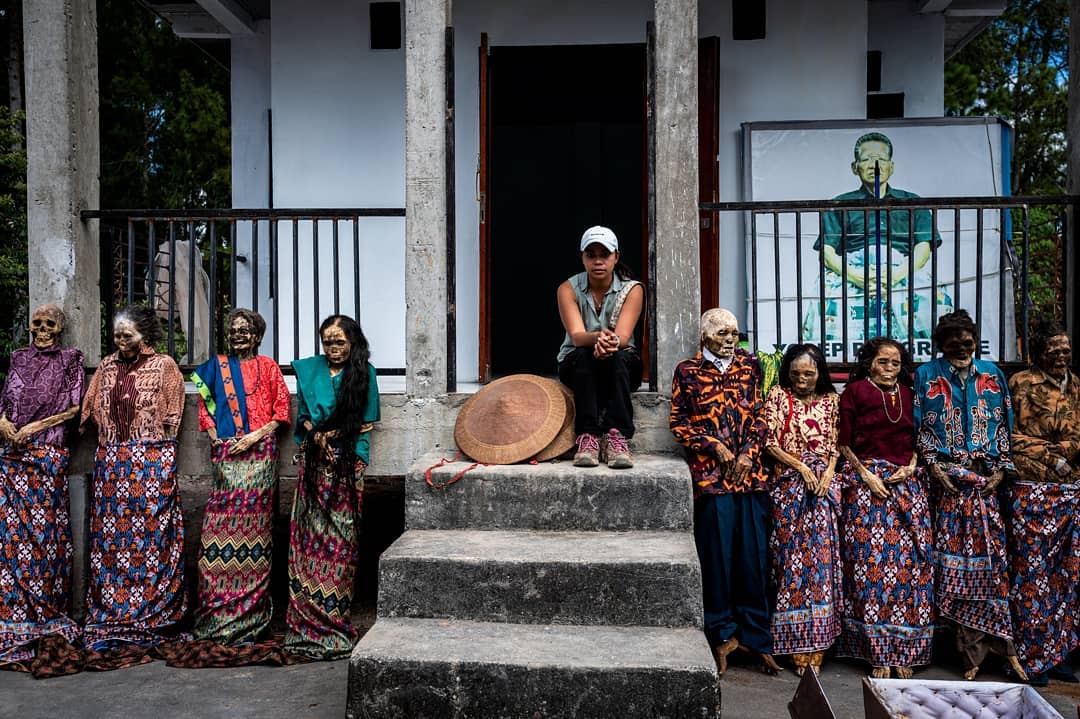 Torajah Communal Ritual Torajans Honor Ancestors By Dressing Up Their Preserved Bodies