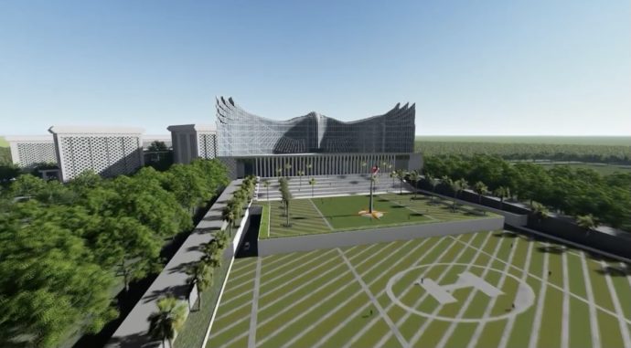 New Presidential Palace Design Looks Like Garuda Taking Flight